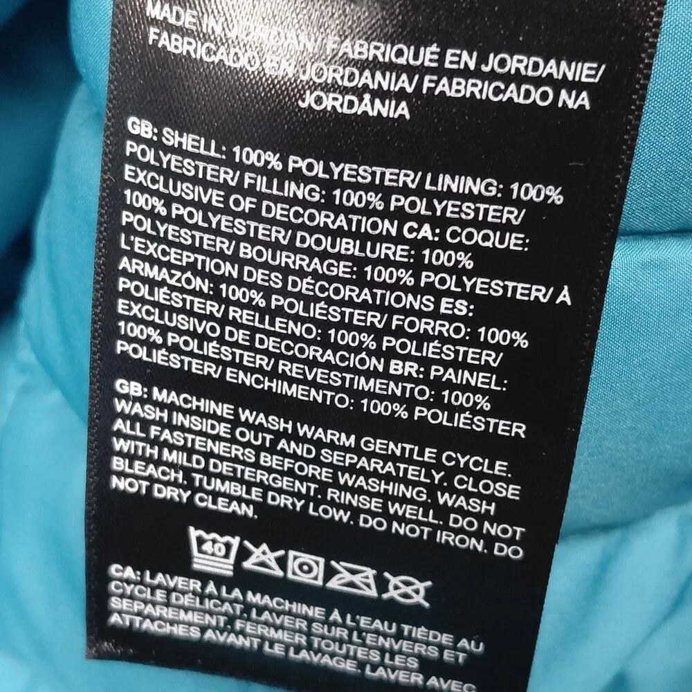 NEW The North Face Thermal Insulation Jacket Mens 2XL Digital Steel Thermoball